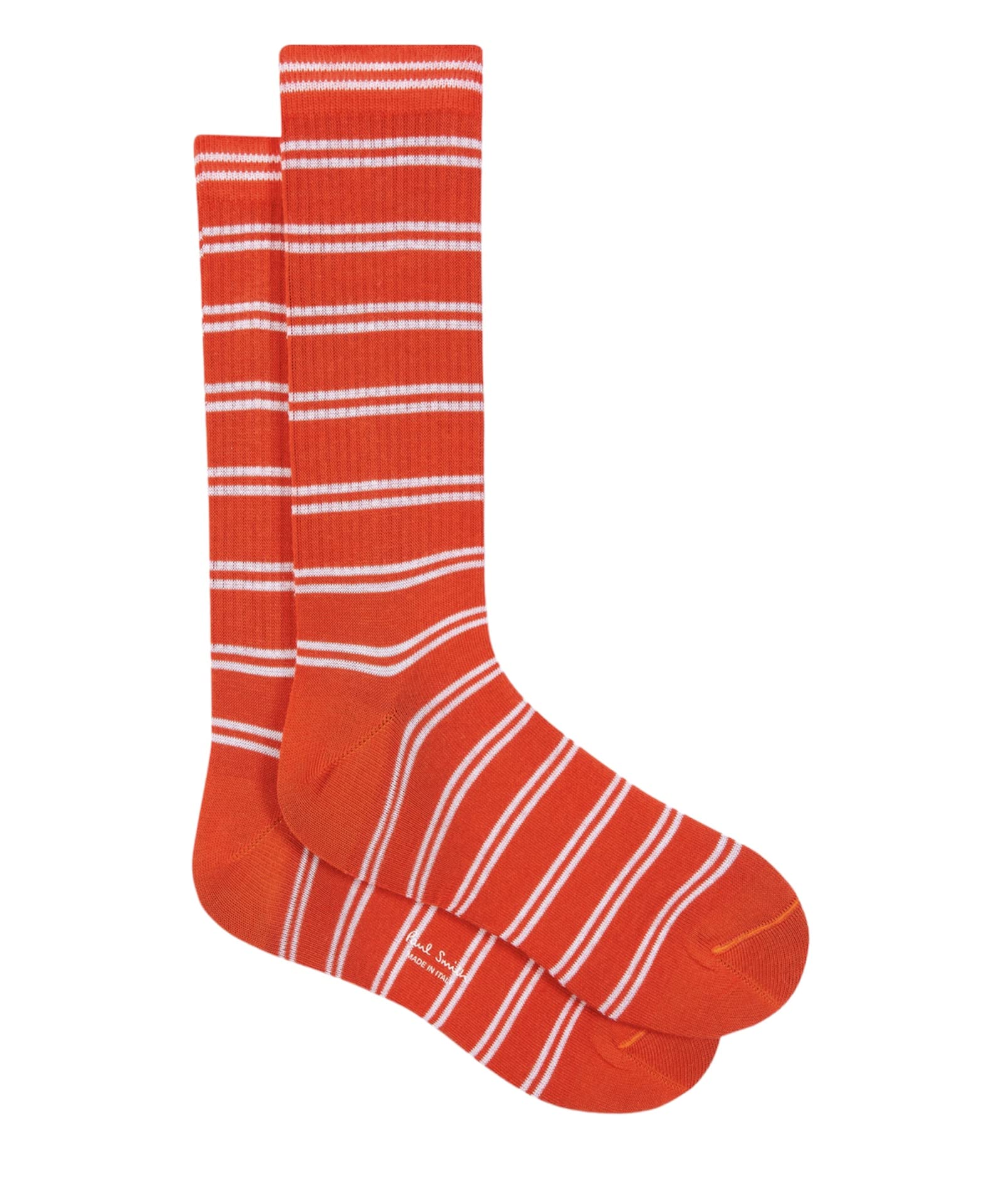 Paul SmithWaka Stripe Socks Red White. One Size