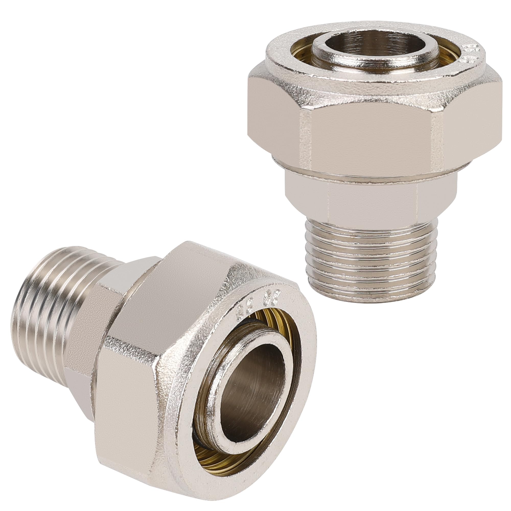 HOOTSUM Straight Air Piping Fitting for 3/4 Inch Air Line