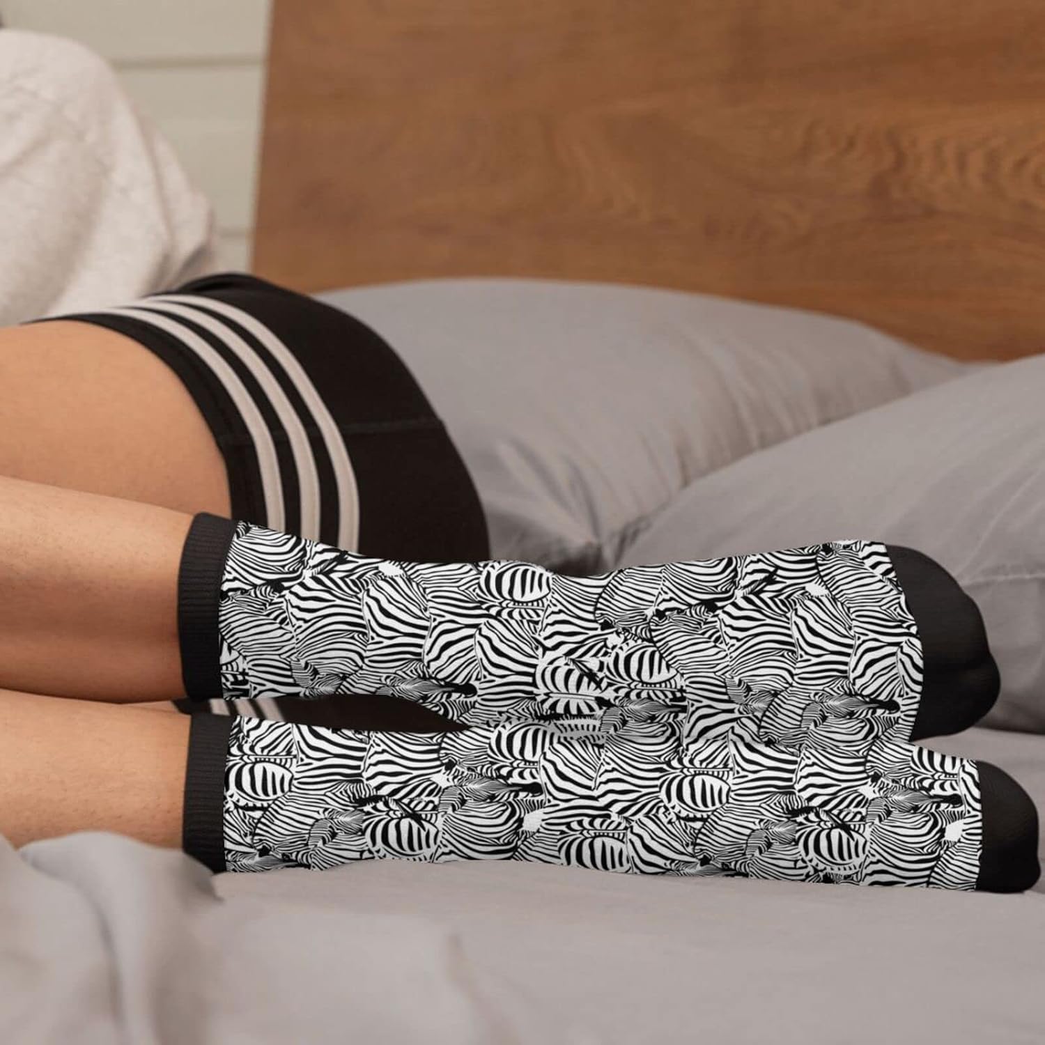 Novelty Crew Socks Casual Socks Mid Calf Socks For Women Men - Image 5