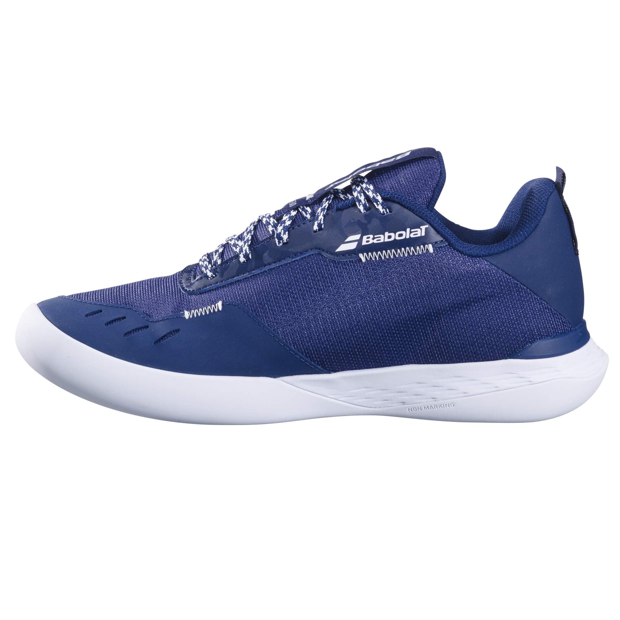 Babolat Herren SFX Evo Carpet Tennisschuhe Teppichschuh Dunkelblau-Weiß Eu Neu