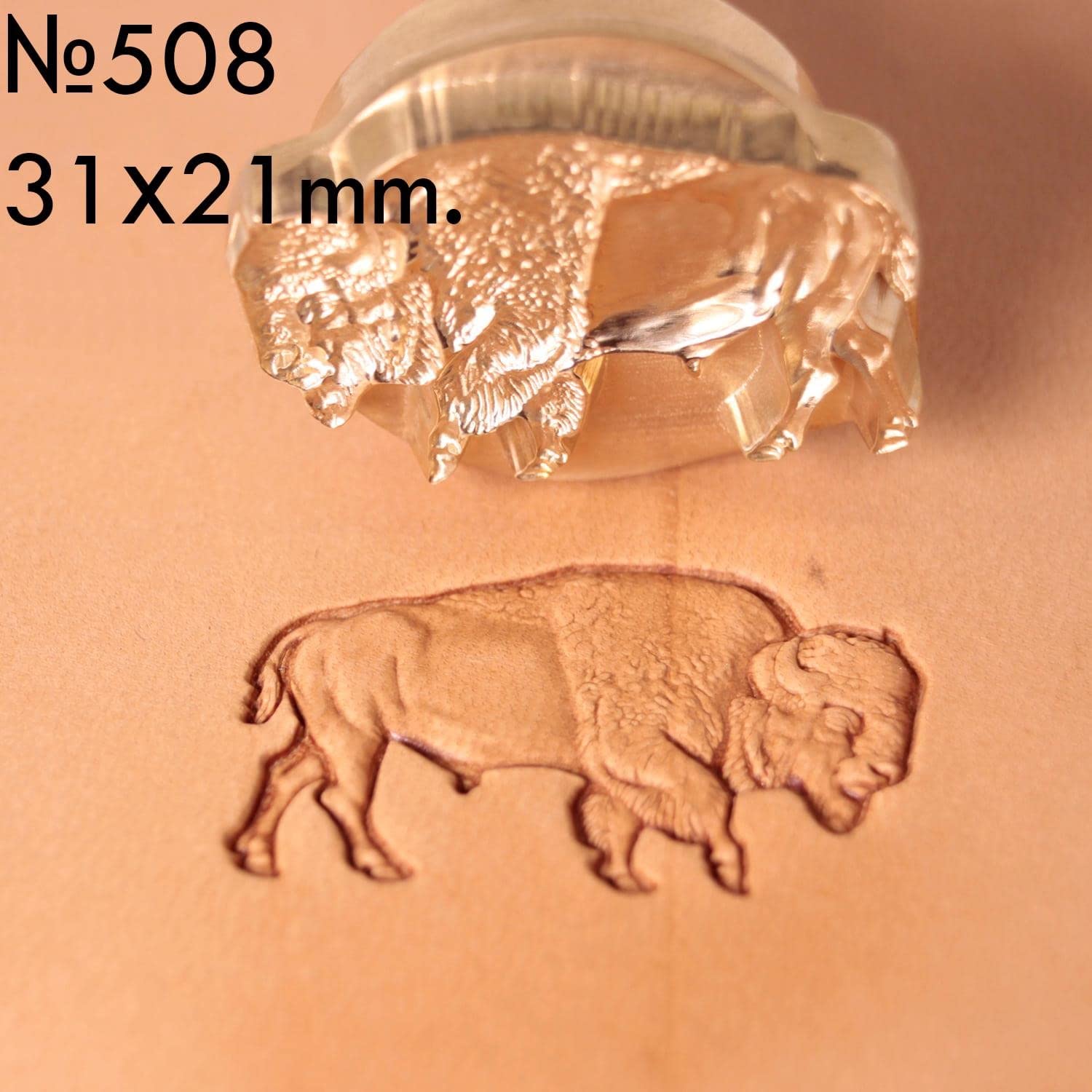 Lederstempel Aus Messing – Fürs Prägen Auf Leder, Handwerkswerkzeug, Ca. 10 Cm Lang