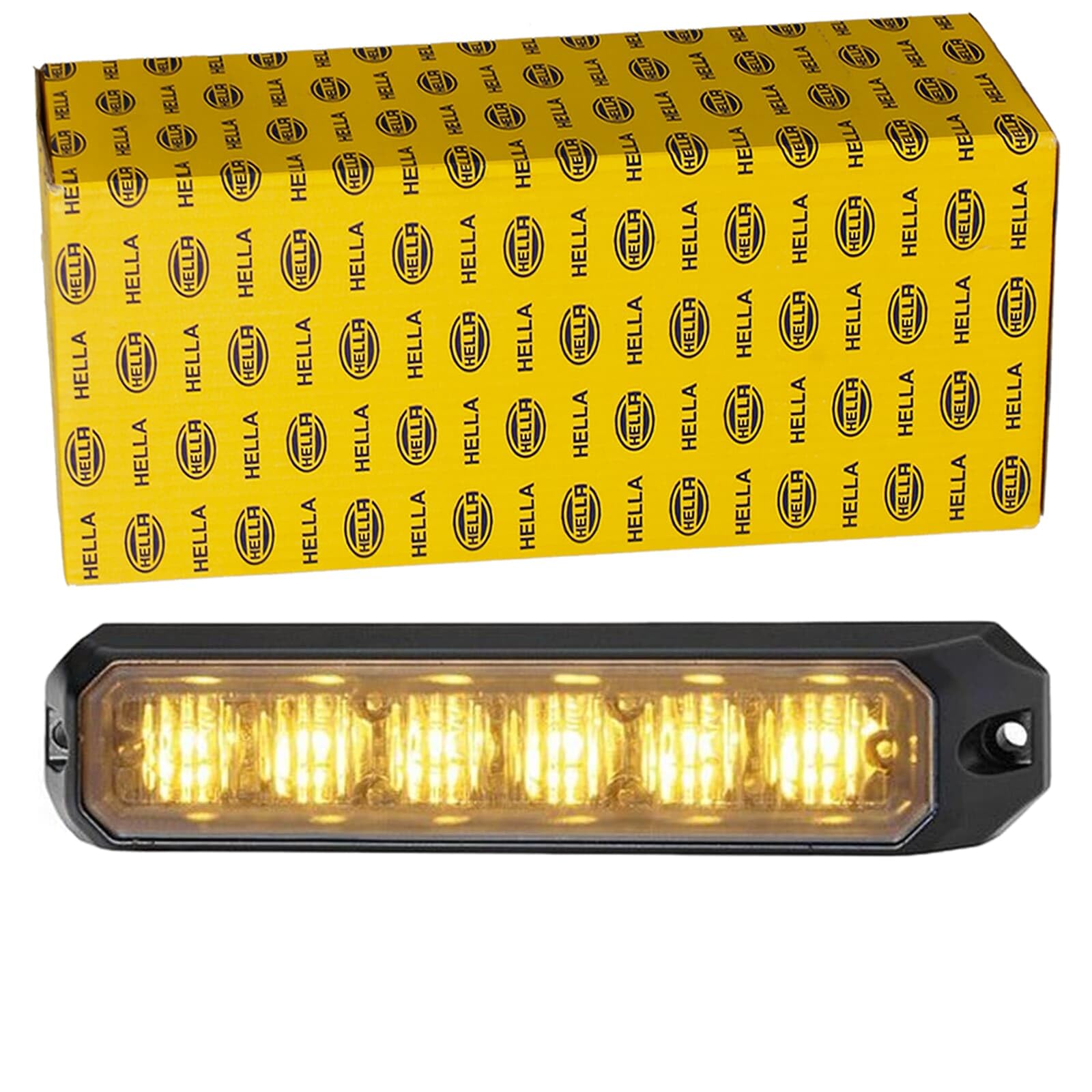 HELLA Strobe-type Beacon Lamp Type LED 12/24V Fits CLAAS 2XD 012 160-051