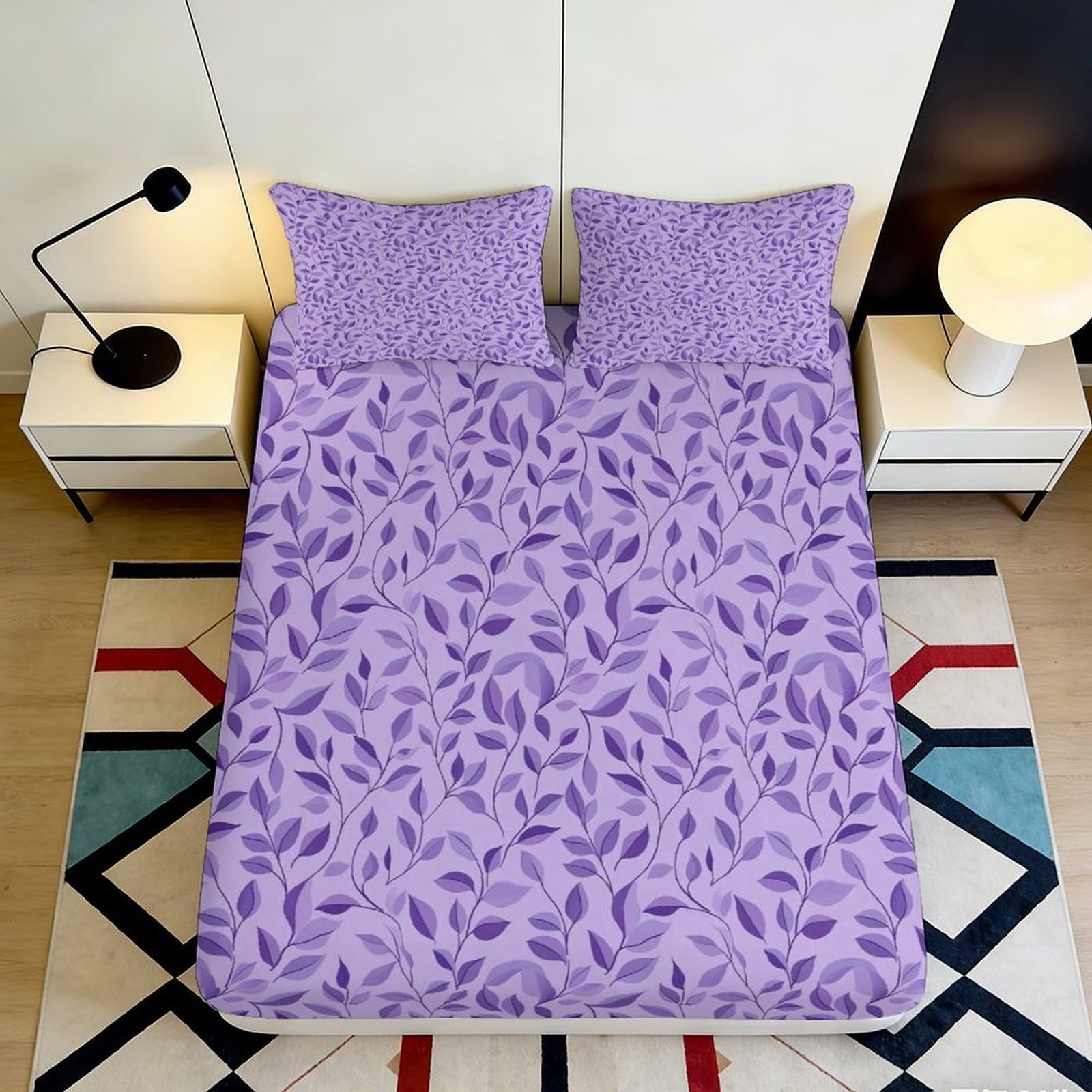 3D Printed Ocean Design Fitted Sheet Microfiber Non-Slip Deep Pocket Underwater Mattress Fitted Cover Breathable for Bedroom 120x200x25cm