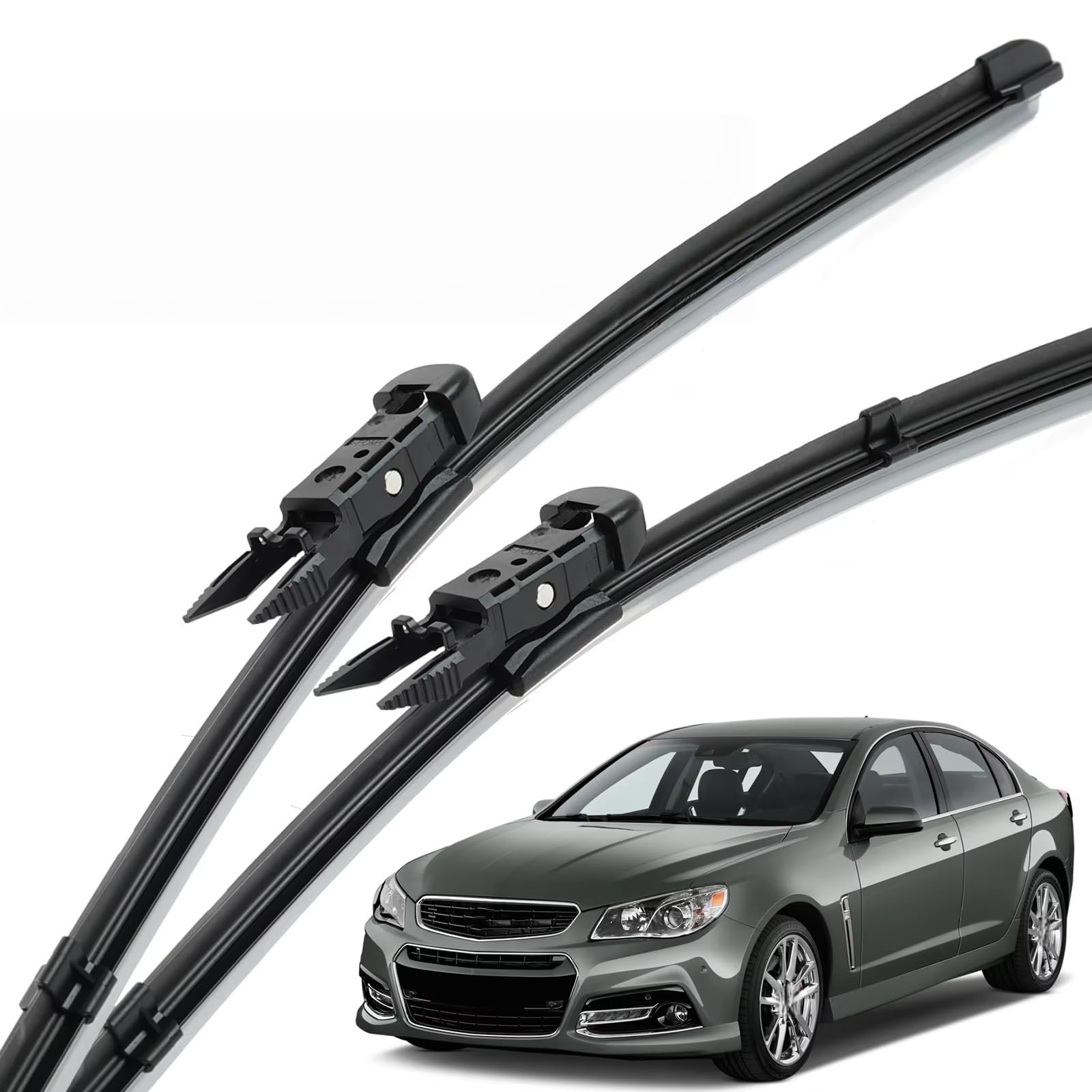 PAPEP Windscreen Wiper Blades for SS 2014-2017 26"+15", Front Replacement Wipers OEM Quality Water Repellent Rubber Automotive Windshield