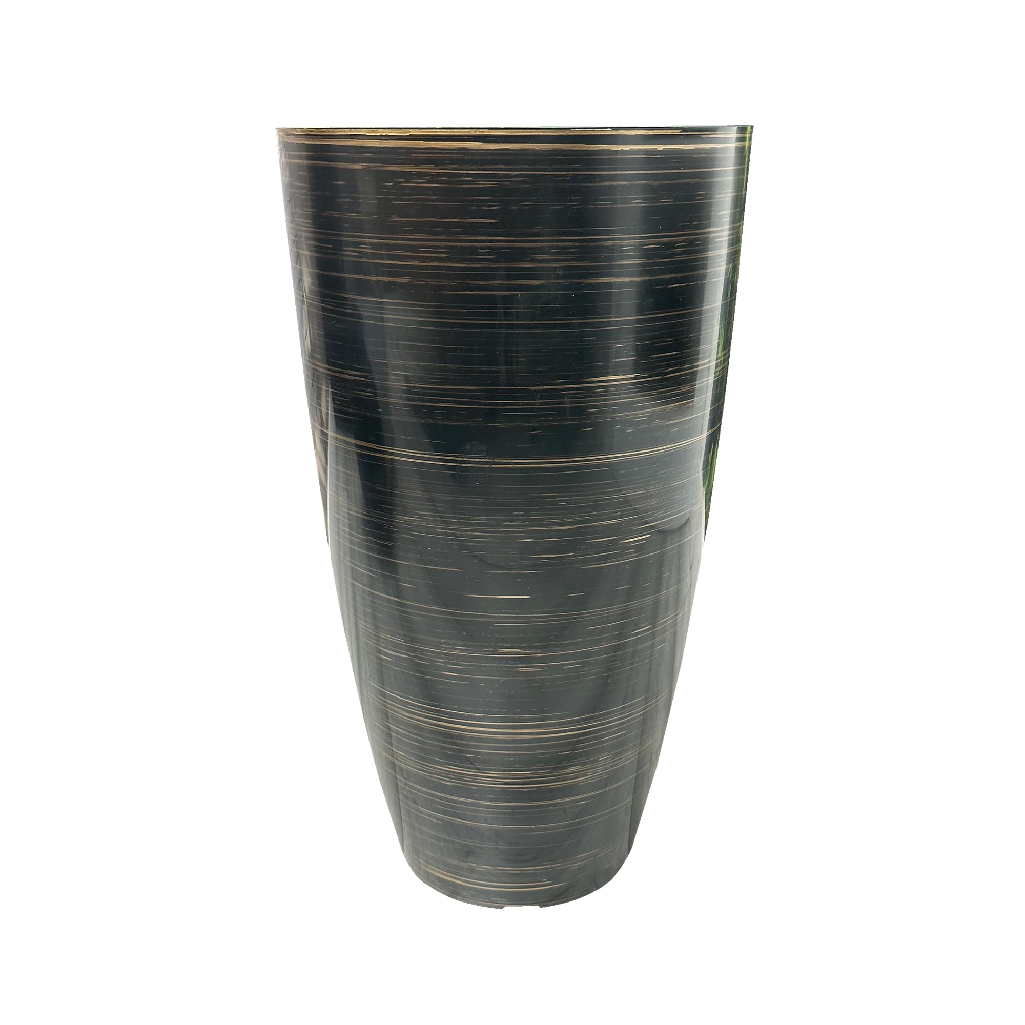 SG Traders Stylish Tall Plastic Plant Pot Garden Patio Planters Elegant Gardening Planter Accessory for Flowers Herbs Trees Plants Patio Suitable for both Indoor and Outdoor Use H 54cm x W 30cm