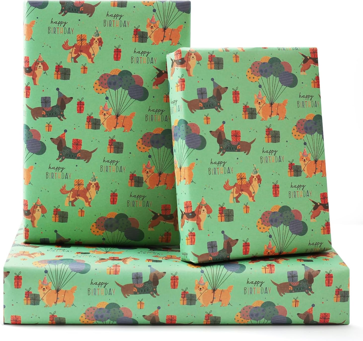 Danilo Promotions Limited Bluey 2 Pack of Wrapping Paper, 4