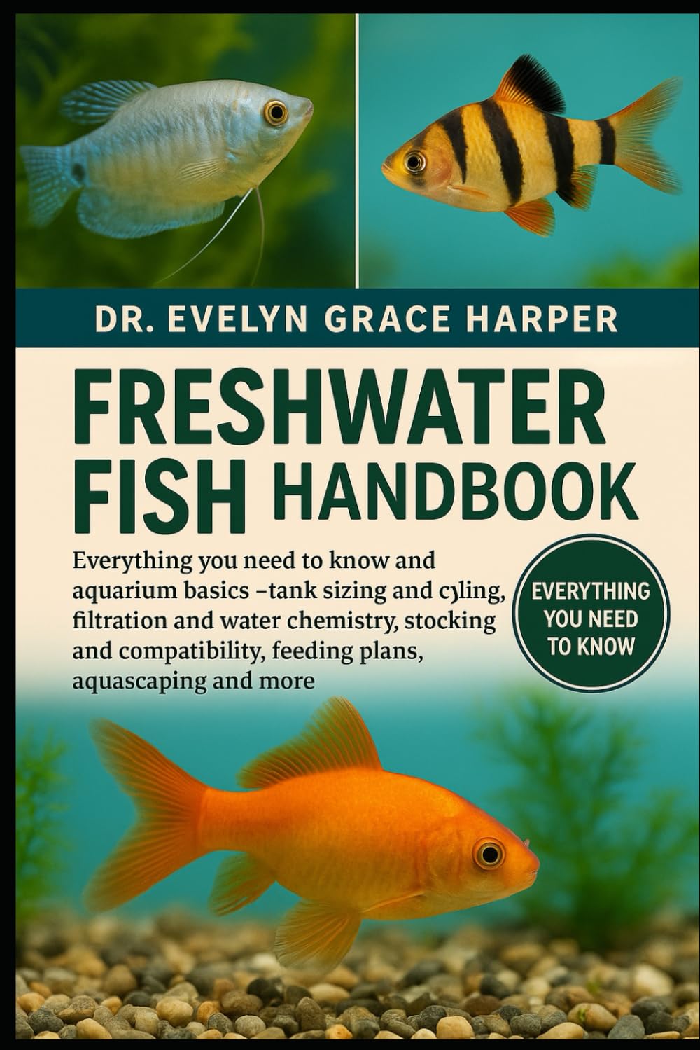 FRESHWATER FISH HANDBOOK: Everything You Need to Know and Aquarium Basics — tank sizing and cycling, filtration and water chemistry, stocking and compatibility, feeding plans, aquascaping and more