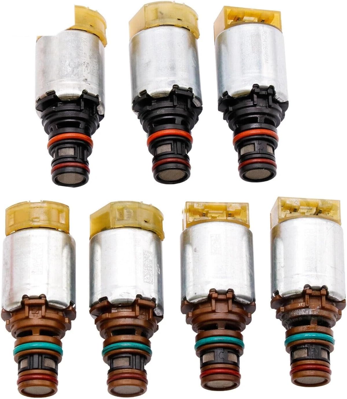 OEM 6R140 Transmission Solenoid Kit for Ford F350 Superduty 2011 and Up, 7-Piece Set