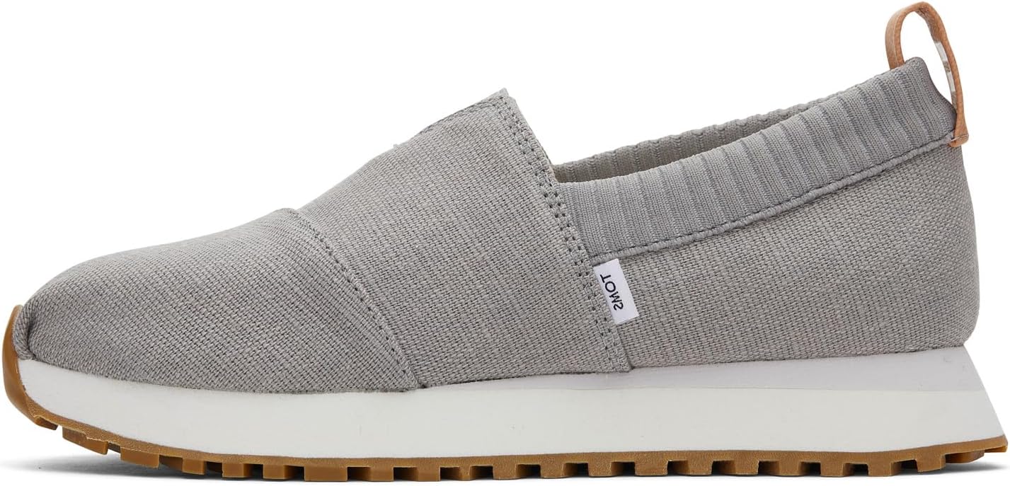 TOMS Women's Alp Resident 2.0 Sneaker, Drizzle Grey Heritage Canvas, 8