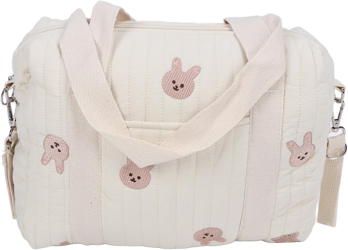 Tyenaza Baby Diaper Bag Tote, Universal Stroller Organizer, Multifunctional Baby Stroller Storage Bag Reusable Stroller Storage Bag (Rabbit Bag)