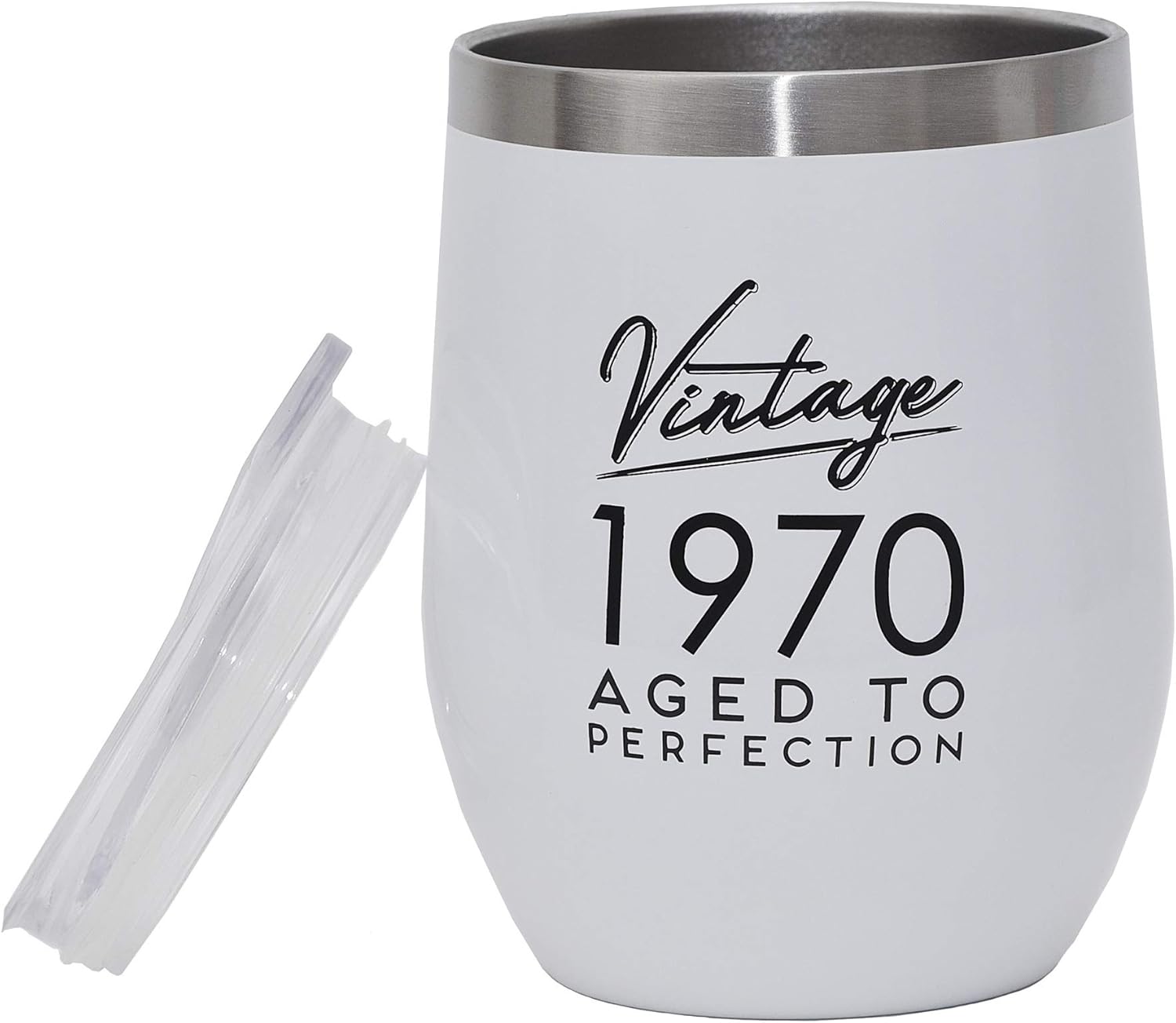 Onе-Dау Sаlе: Uр tо 50% оƒƒ 1970 50th Birthday Gifts for Men and Women - Insulated Stainless Steel Tumbler Cup with Lid - 50 Year Old - Party Decorations Supplies Presents Anniversary - Mom Dad Wife Husband - 12 oz (White) Grеаtеѕt Prоduсt 1970 50th Birthday Gifts for Men and Women - Insulated Stainless Steel Tumbler Cup with Lid - 50 Year Old - Party Decorations Supplies Presents Anniversary - Mom Dad Wife Husband - 12 oz (White)