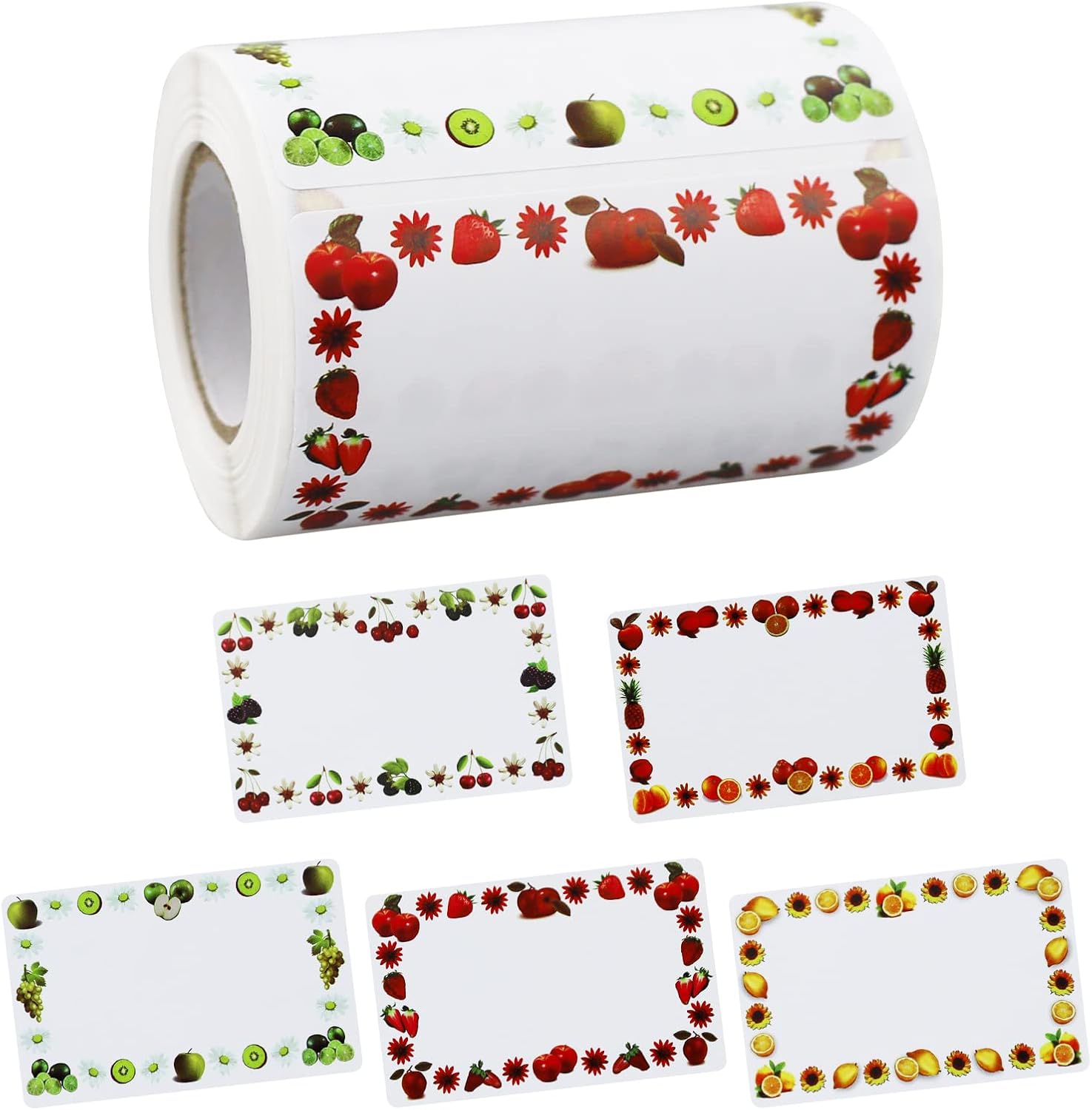 1 Roll/200 pcs Labels for Jars, Food Freezer Labels Self Adhesive Jar
