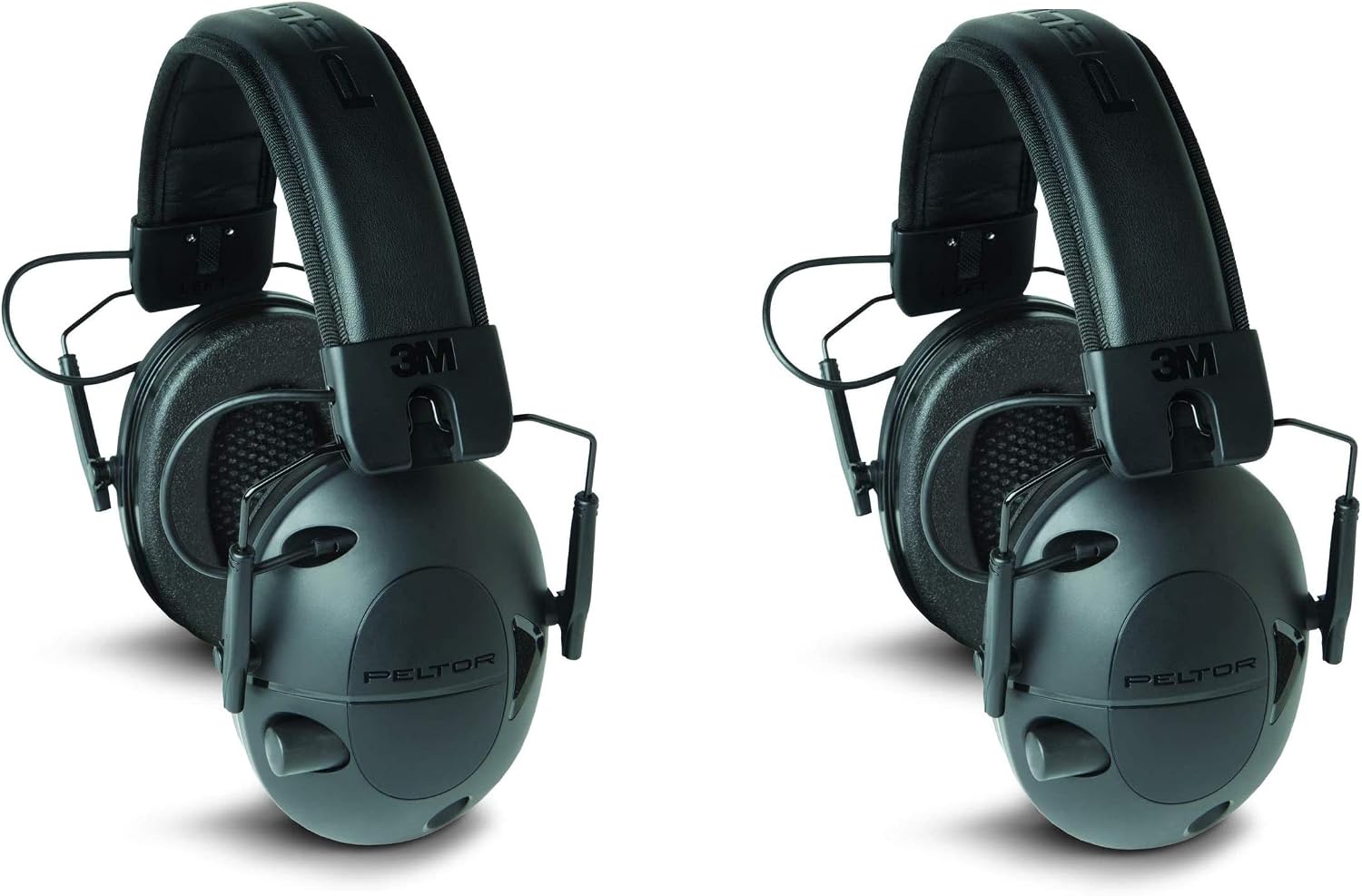 Peltor Sport Tactical 100 Electronic Hearing Protector, Ear Protection, NRR 22 dB, Ideal for the Range, Shooting and Hunting, TAC100-OTH (Twо Расk)