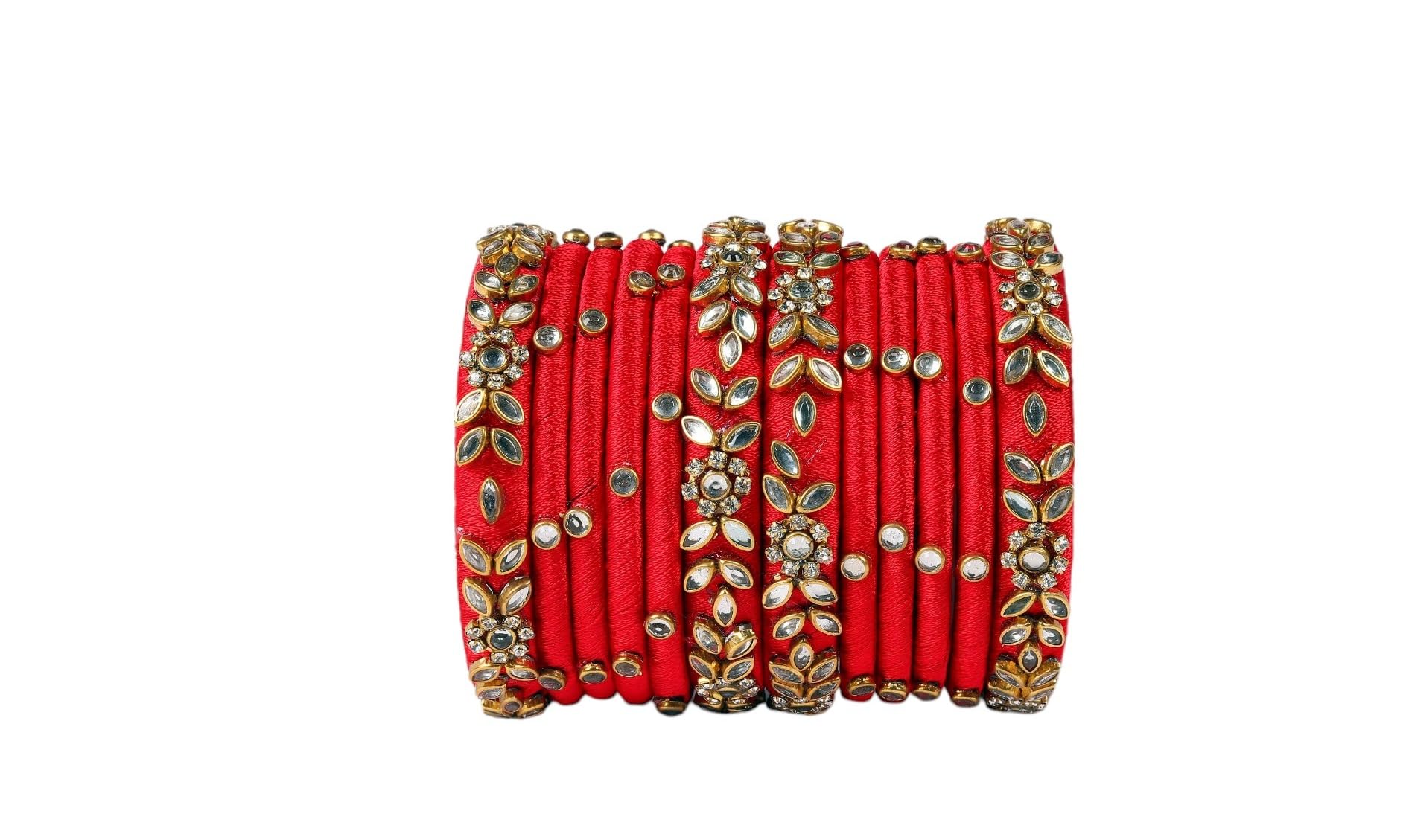 See full amazon price history chart for Saumakshi Designs Silk Thread Bangles Set for Women (RED-ND) (2.10) Saumakshi Designs Silk Thread Bangles Set for Women (RED-ND) (2.10) (B0CWZ3C325) Amazon Price History, Amazon Price Tracker
