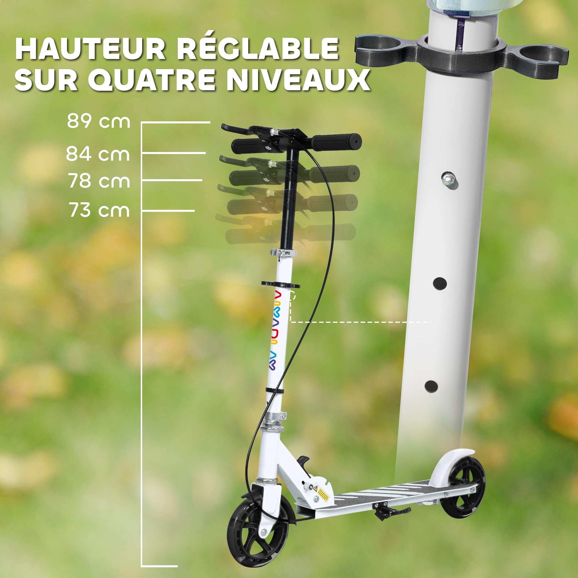 Trottinette électrique Enfant 6-12ans - Vitesse 12km/h - Autonomie
