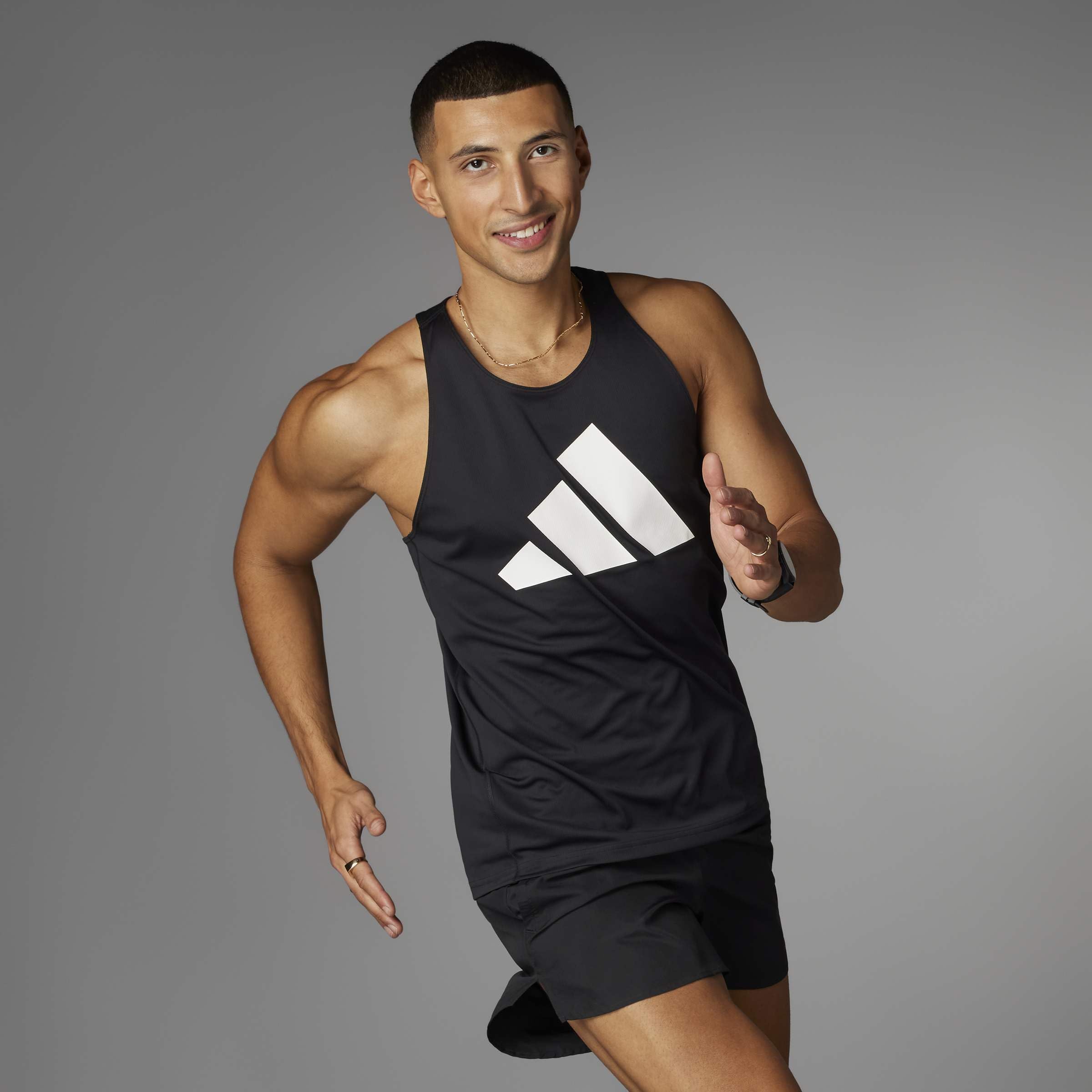 Adidas Run It Tank Top Débardeur Homme