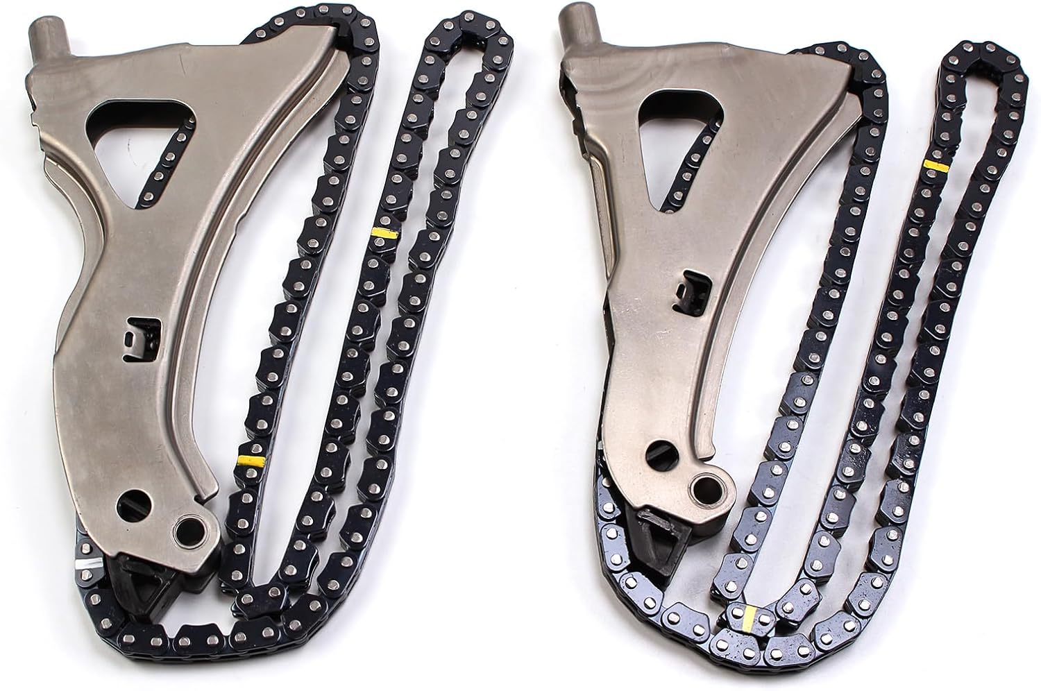 AUCERAMIC M278 Timing Chain Kit with Camshaft Adjuster Sprocket Compatible with Mercedes Benz CLS550 E500 E550 GL450 GL500 X166 GL550 GLS550 CL550 GLE500 ML500 W166 W212 4.7L V8 Turbo A0009935576