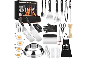 135-Piece Griddle Accessories Kit for Blackstone and Camp Chef