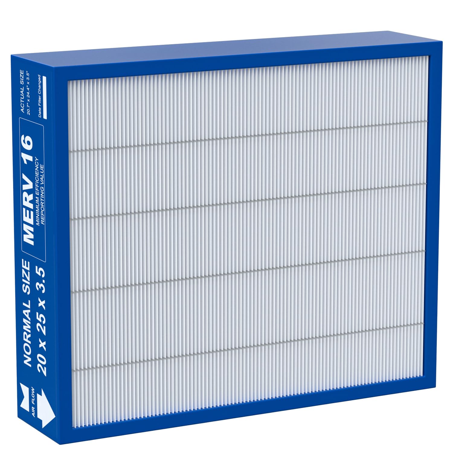 Photo 1 of GAPCCCAR2025 Filter MERV 16 Replacement Compatible with Bryant/Carrier Infinity Air Cleaner Purifier Cartridge GAPBBCAR2025/GAPCCCAR2025, 20" x 25"(actual size: 24.4" x 20.7" x 3.5"?