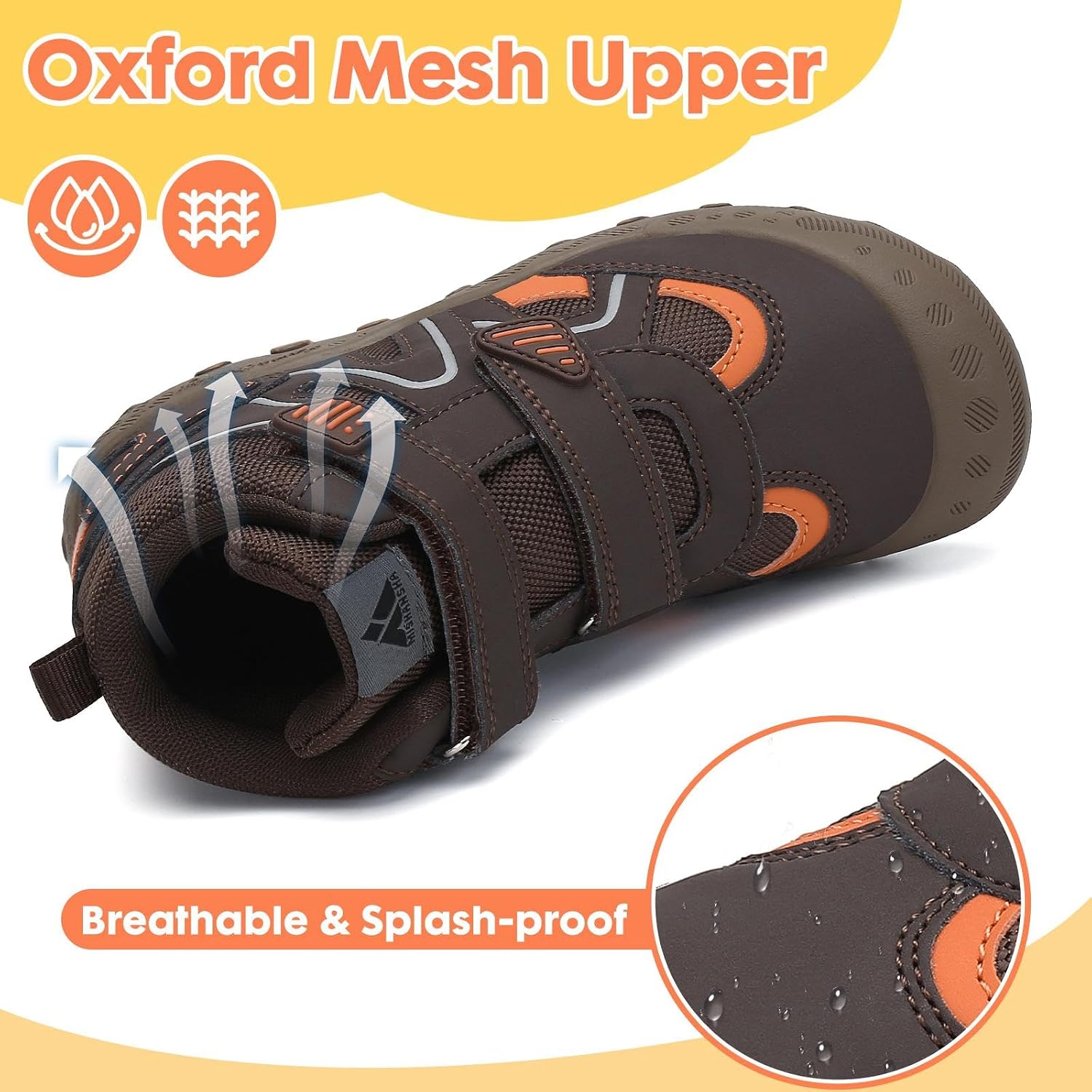 Mishansha Kids Hiking Boots Toddler Boys Girls Hiking Shoes Outdoor Trail image 2