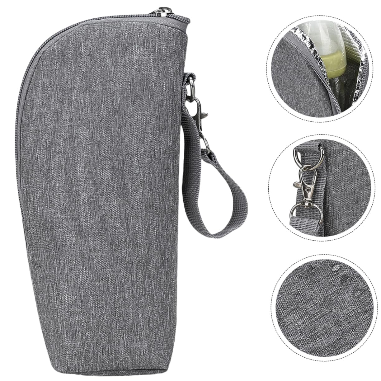 VICASKY 5pezzi Borsa Termica Per Biberon Sacchetto Isolante Per Latte Materno Per Uscite Con Facile Da Pulire Design Leggero e Manico Pratico