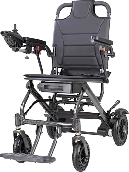 Movex MV03 Lightweight Electric Wheelchair for Adults, Only 33lbs, Foldable, Stylish, Compact Motorized Intelligent Portable Power, Airline Approved, 10 Miles Distance 10AH
