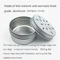 Vista 6 de CHENGXINWENHUA Dog skent Work tins 6 Pack，Dog Scent Training Box，Dog Nose Work containers (drip)