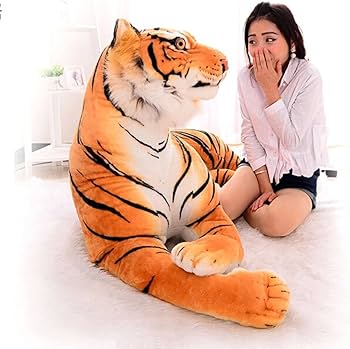 Amazon.co.jp: ぬいぐるみ 特大 虎/タイガー 大きい 動物 120cm 可愛い
