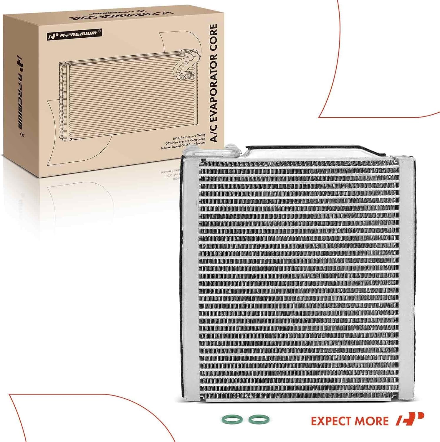 A-Premium Front AC Evaporator Core Compatible with Kia Sedona 2015-2021, with Pressing Plate