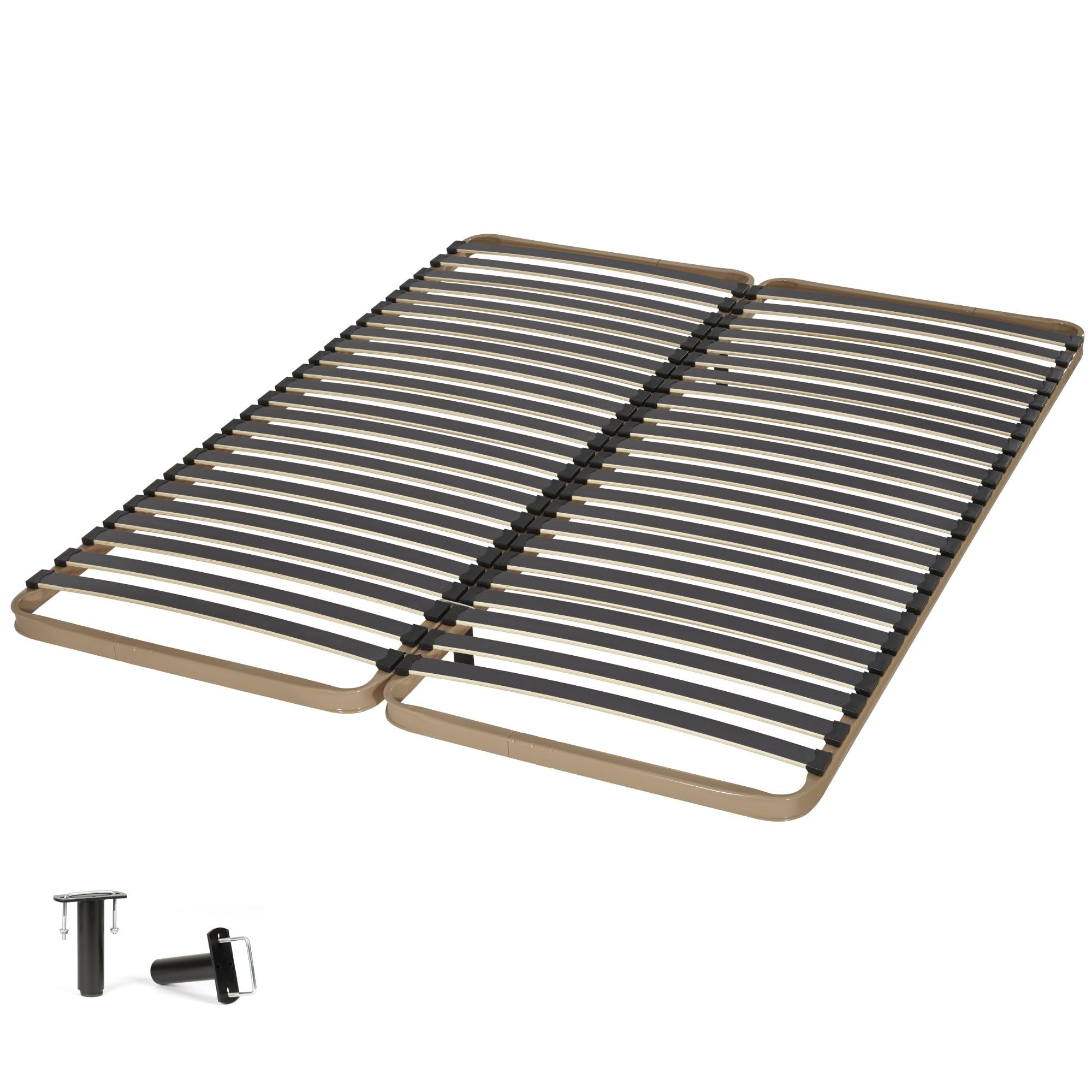EBAC Literie Sommier à Lattes Géant 2x70x190
