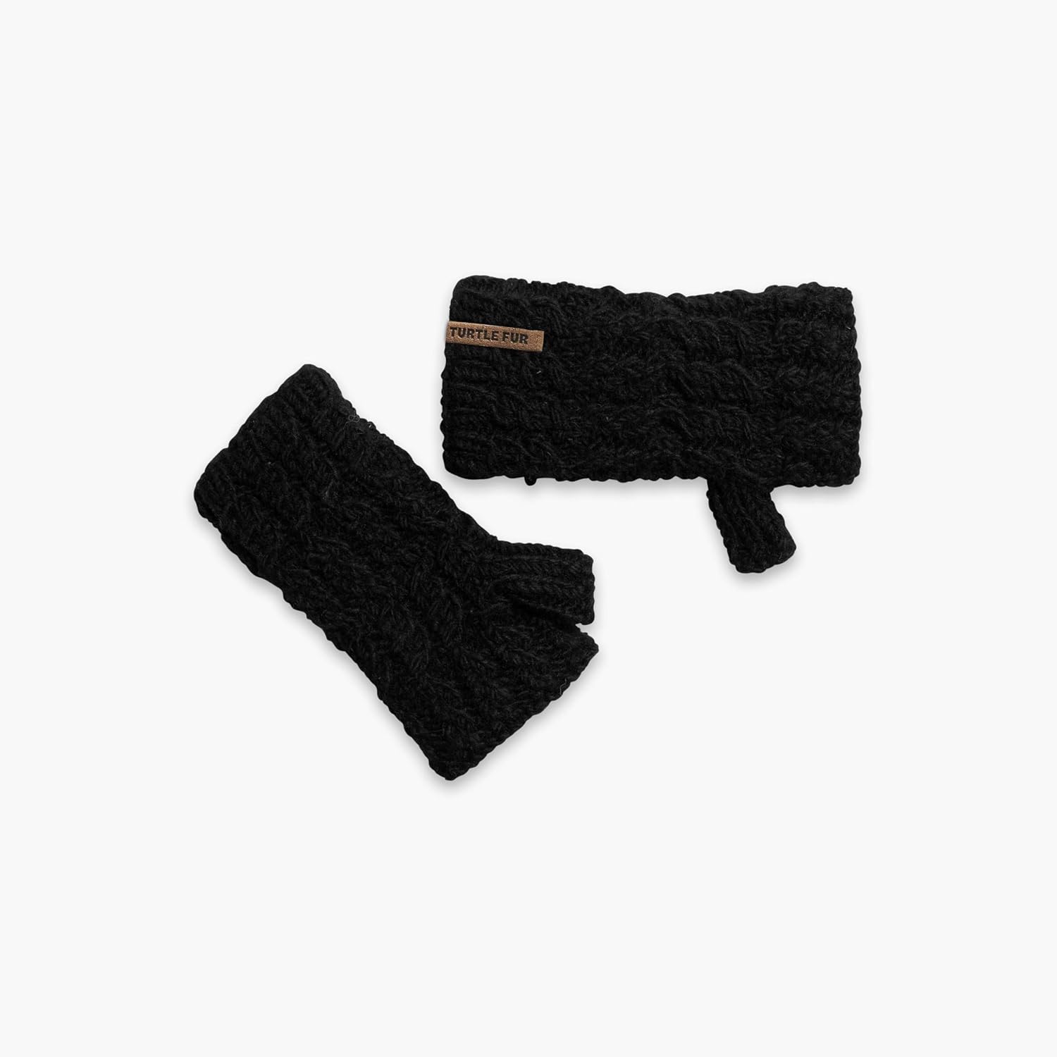 Turtle Fur Nepal Women's Mika Hand Knit Wool Fingerless Mittens