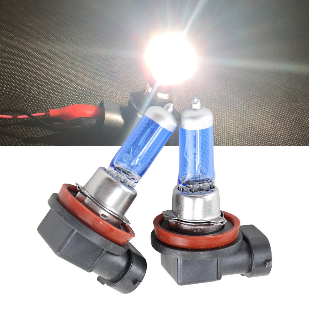 H11 Halogen Headlight Bulb PGJ19-2 6500K Auto Car Moto Lamps 55W Car Head Light Lamp u20 Xenon HID Low Beam Headlight Bulb (H11 12V 55W)