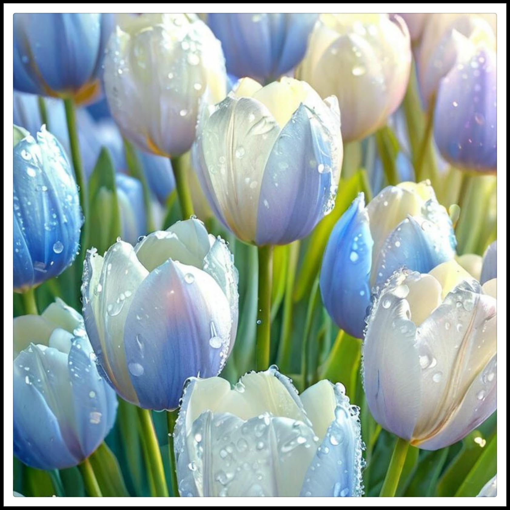 Ausgewählte Tulpen rhizome, prall und gesund, mit hoher Keimrate, sortenrein, trockenheits- und kälteresistent.-15rhizome-E