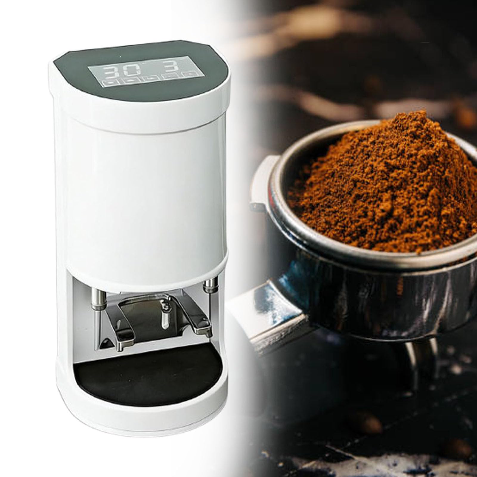 Prensa de café automática de 58 mm eléctrica para hostelería y cafeterías