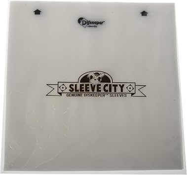 Diskeeper Anti-Static Inner Sleeves Premium HDPE Record Sleeves for 12" Vinyl LPs 50 Pack