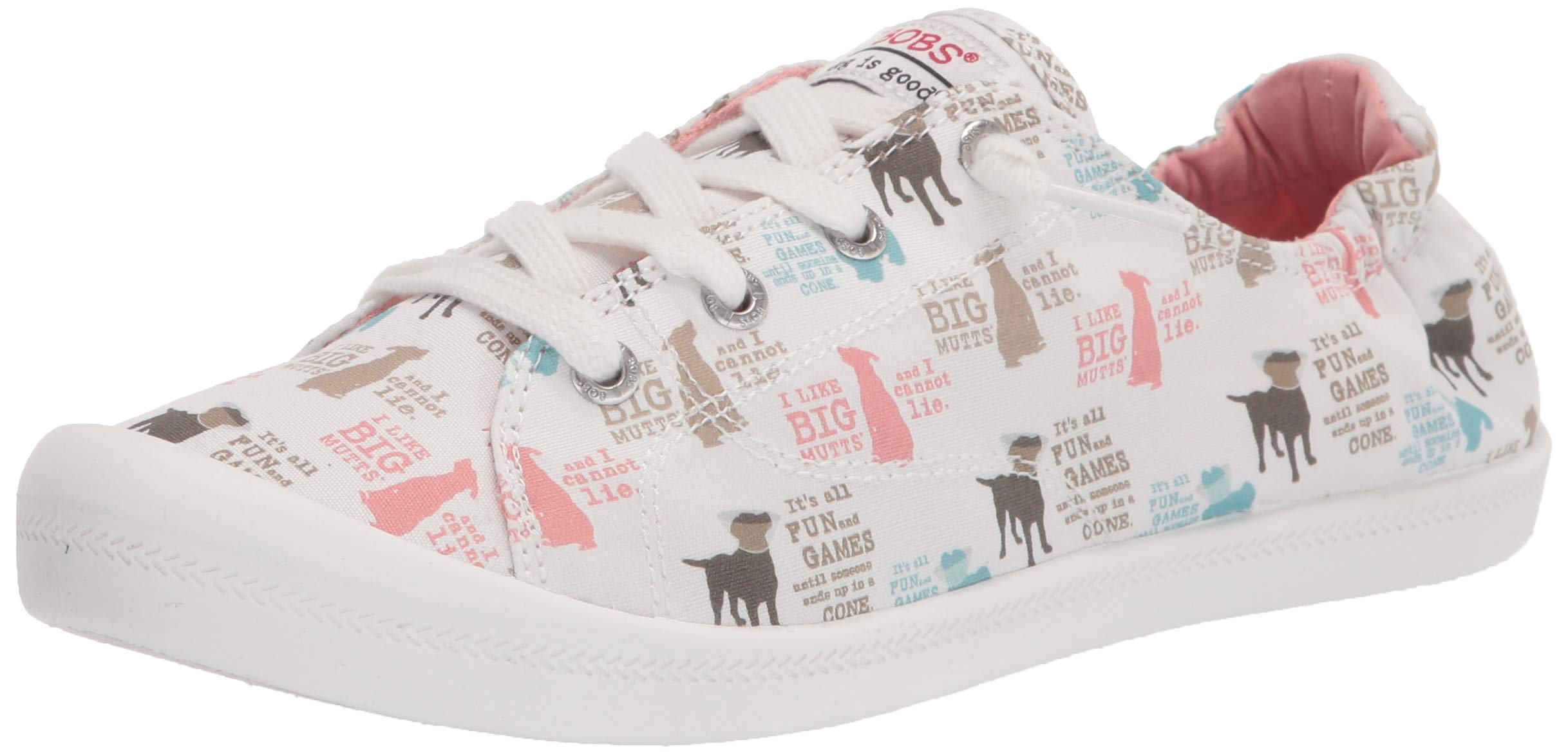 Skechers Womens Beach Bingo - PAWSITIVITY White/Multi Sneaker -4 UK (7 US) (113211) (B0829P9NK4) Amazon Price History, Amazon Price Tracker