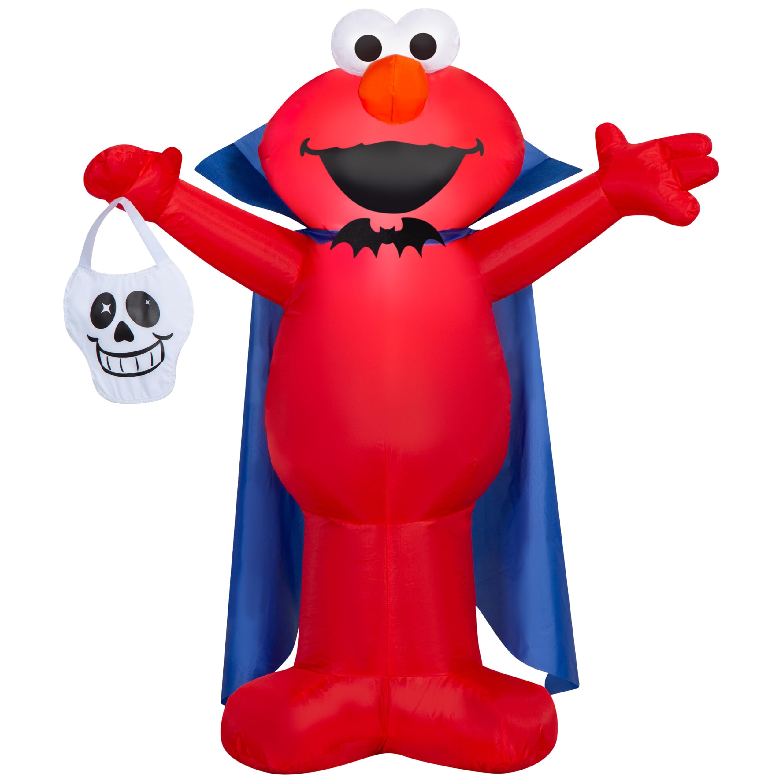 Amazon.com: Gemmy Airblown Inflatable Elmo as Vampire w/Skull