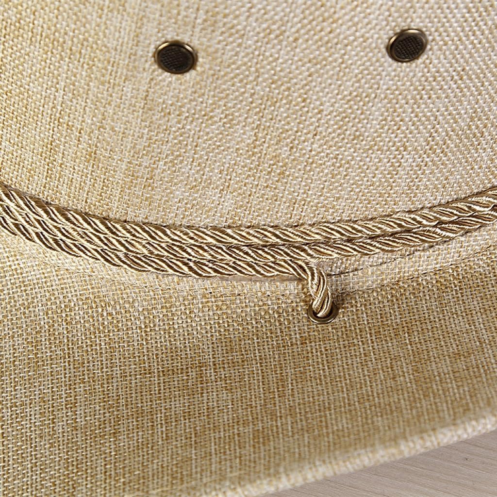 Men's Hat Outdoor Sun Shading Beach Curled Edge Denim Hat