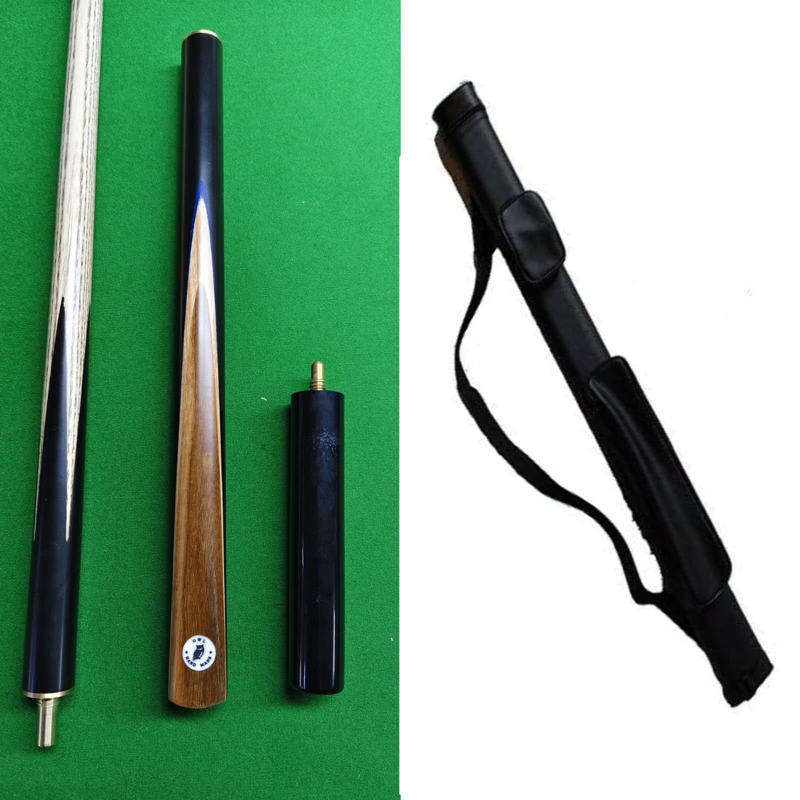 Laxmi Ganesh Billiard Snooker Quarter Joint Cue Stick BLP with Leather Cue Beg-image-21
