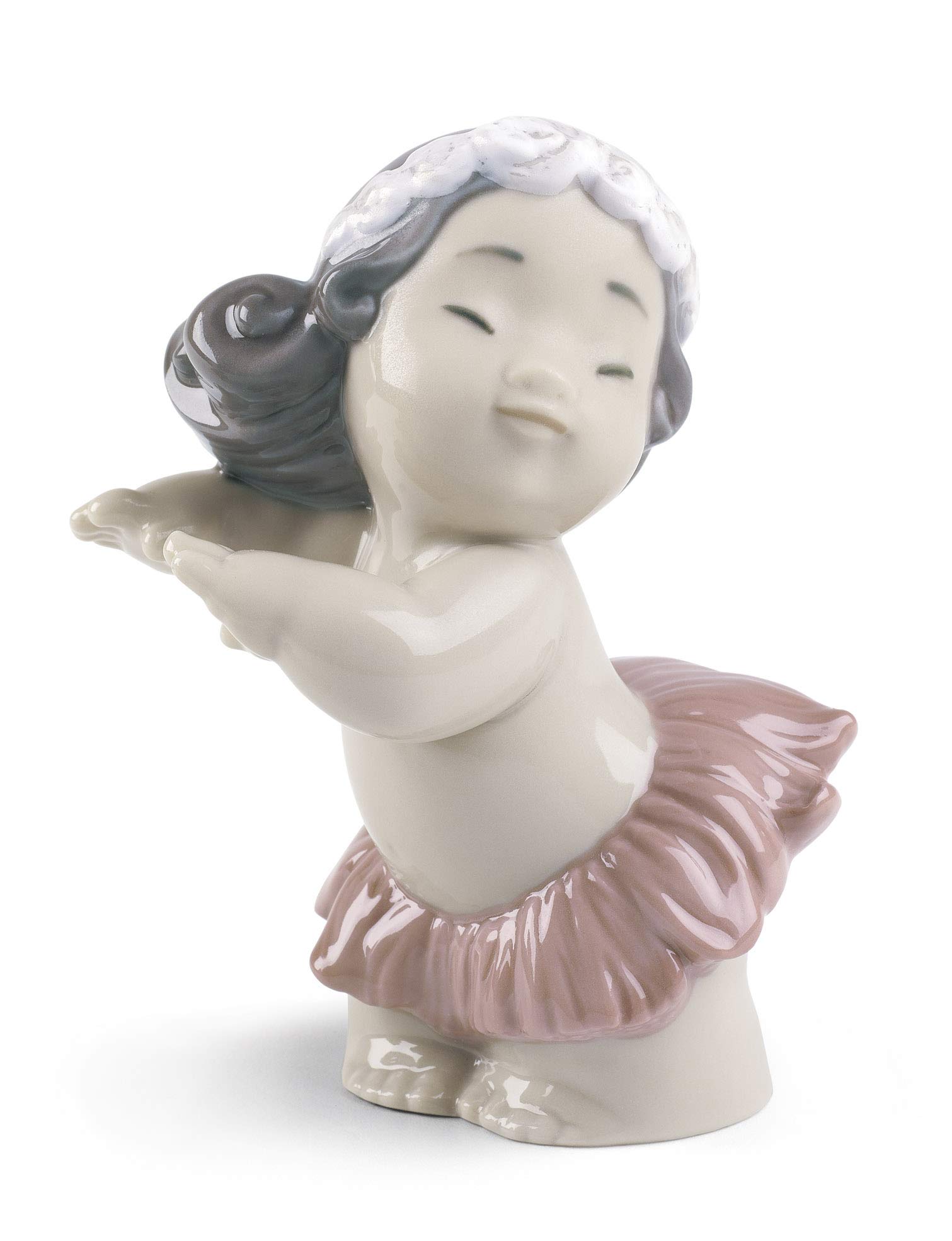 Amazon.co.jp: リヤドロ Nao Collection Tumbling Tots Hawaiian Beat 