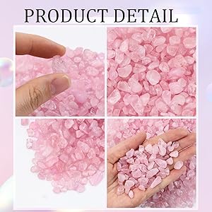 食器 pluie PIEDRA pink Amazon.com: Twdrer 2lb/950g Small Natural Clear Rose Pink