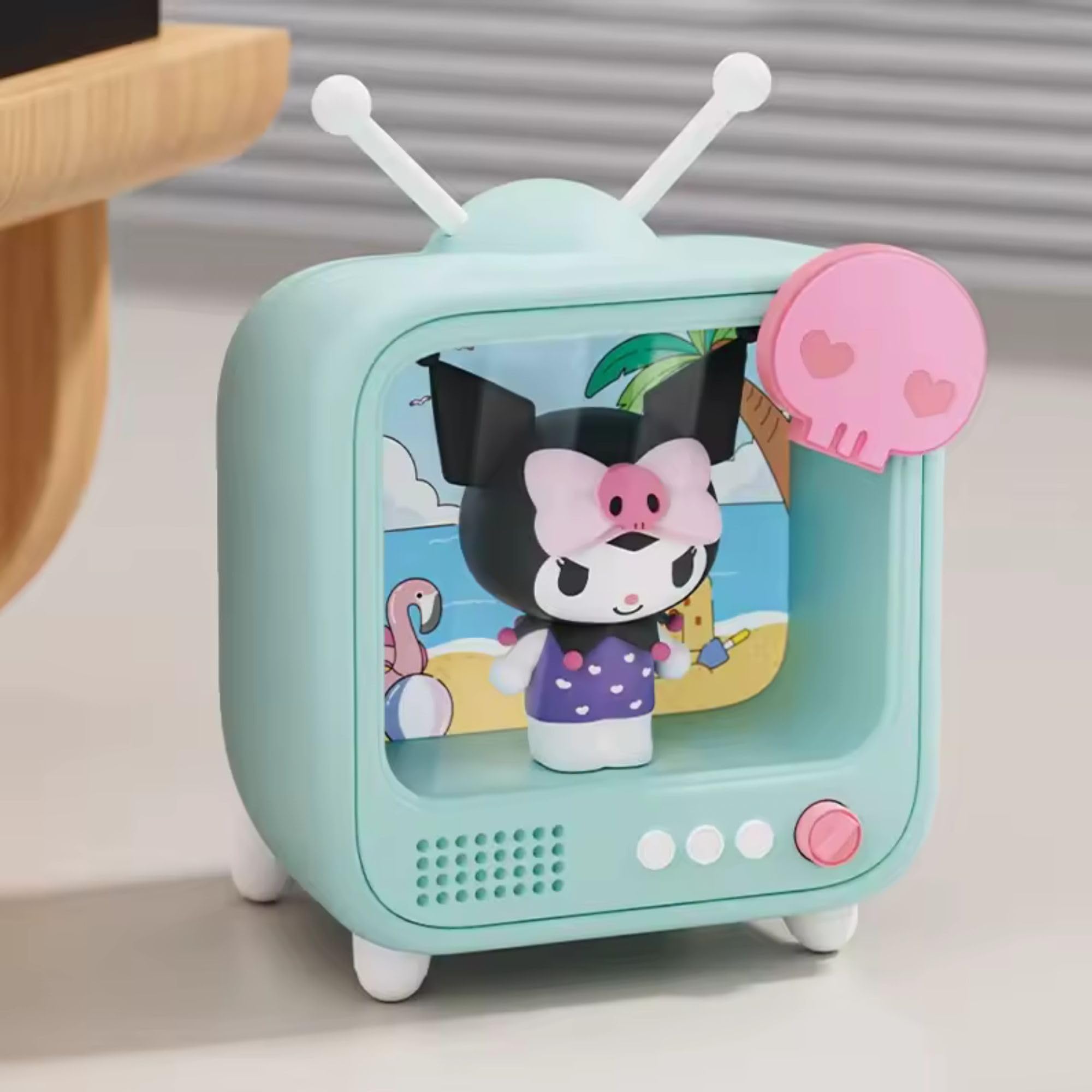 YuMe Hello Kitty and Friends Bedside Light TV Series Kuromi, Multicolor, Medium - Image 2