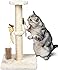 Best Pet Supplies Catify Cat Scratcher, Fun Interactive Scratchers, Posts, Poles, Claw Safe, Furniture Saver Indoor Play Support Natural Cat Behaviors Heavy Duty - Beige, Large