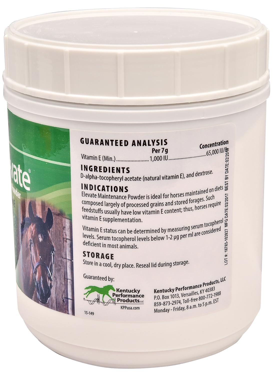 044097 Elevate Maintenance Powder Supplement for Horses, 2 lb — Amazon image 3
