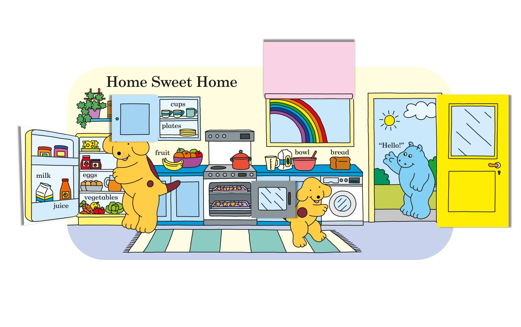 Spot's First 100 Words: An early-learning lift-the-flap board book for toddlers