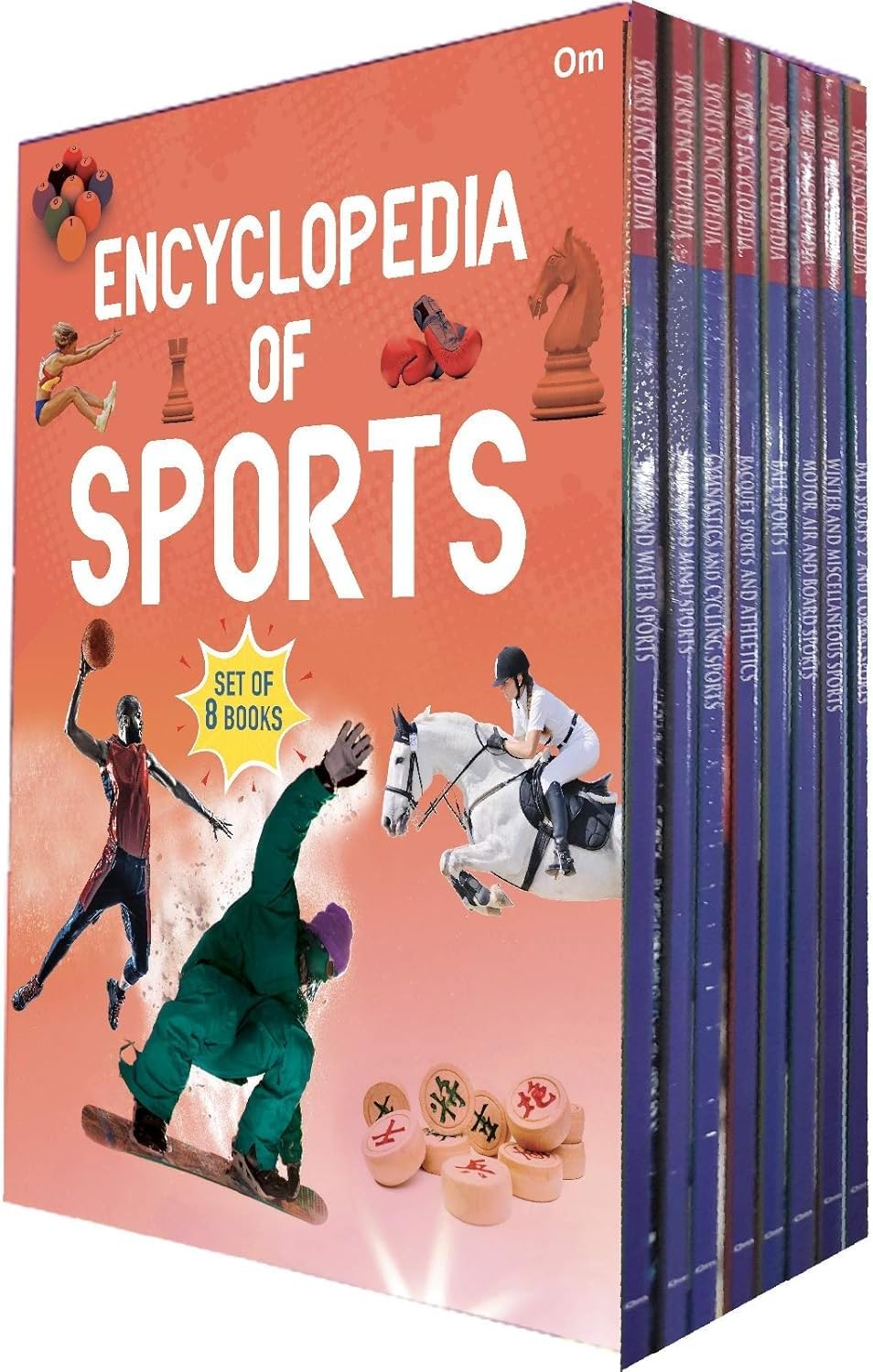 Encyclopedia of Sports ( Set of 8 Books) Om Books International