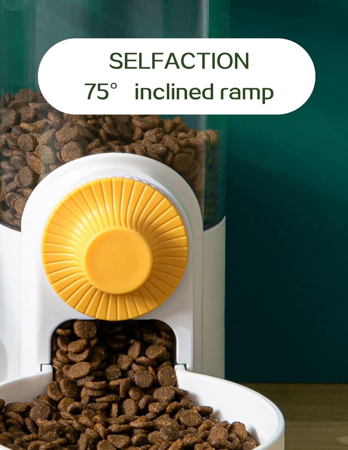 Hanging Automatic Pet Food Water Dispenser,Auto Gravity Pet Feeder and Waterer Set,Small Animals Self Feeding Bowl,Dog Feeding Station for Puppy Kitten Rabbit Chinchilla Hedgehog Ferret (White)