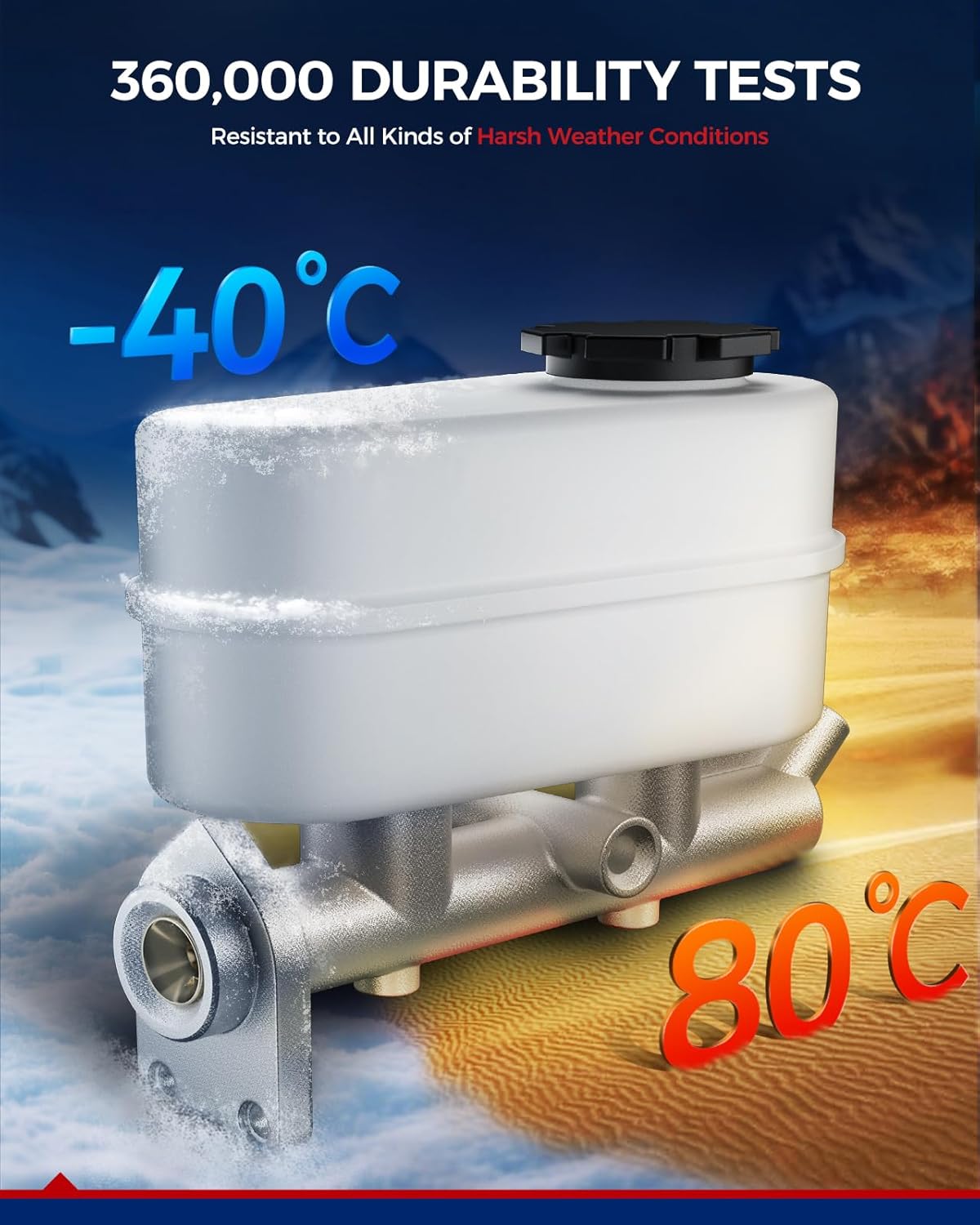 KAX M93354 ブレーキ マスター シリンダー 交換用 フォルクスワーゲン ビートル 1970-1978、フォルクスワーゲン