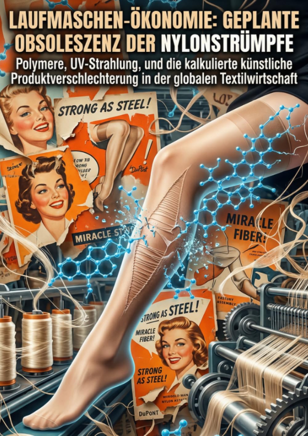 Laufmaschen-Ökonomie: Geplante Obsoleszenz der Nylonstrümpfe: Polymere, UV-Strahlung, und die kalkulierte künstliche Produktverschlechterung in der globalen Textilwirtschaft