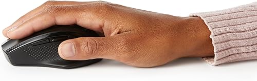 Miniatura 3 de Tienda Basics Mouse ergonómico inalámbrico para PC - DPI ajustable - Negro Black